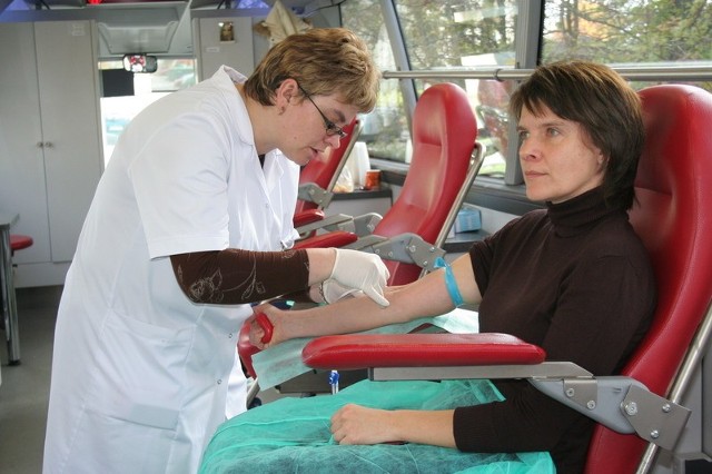 Krew w Chełmniebędzie można oddać w każdy wtorek