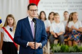 Premier Mateusz Morawiecki na wojewódzkim rozpoczęciu roku szkolnego w Rokicinach