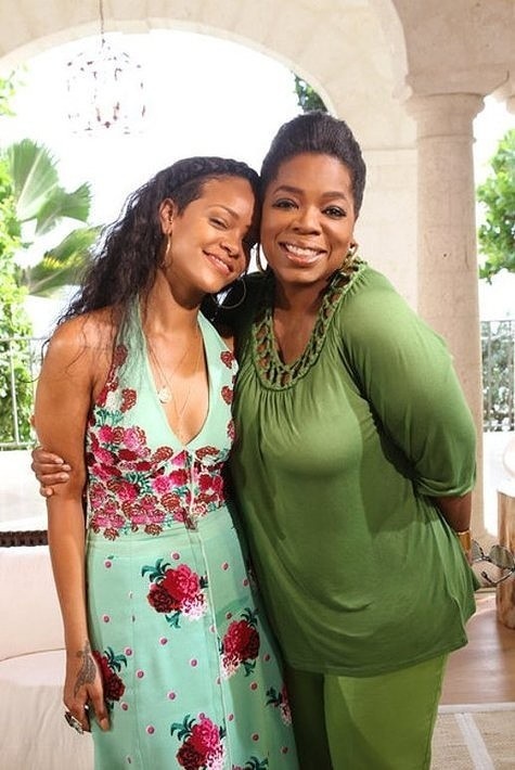 Rihanna i Oprah Winfrey (fot. materiały prasowe)