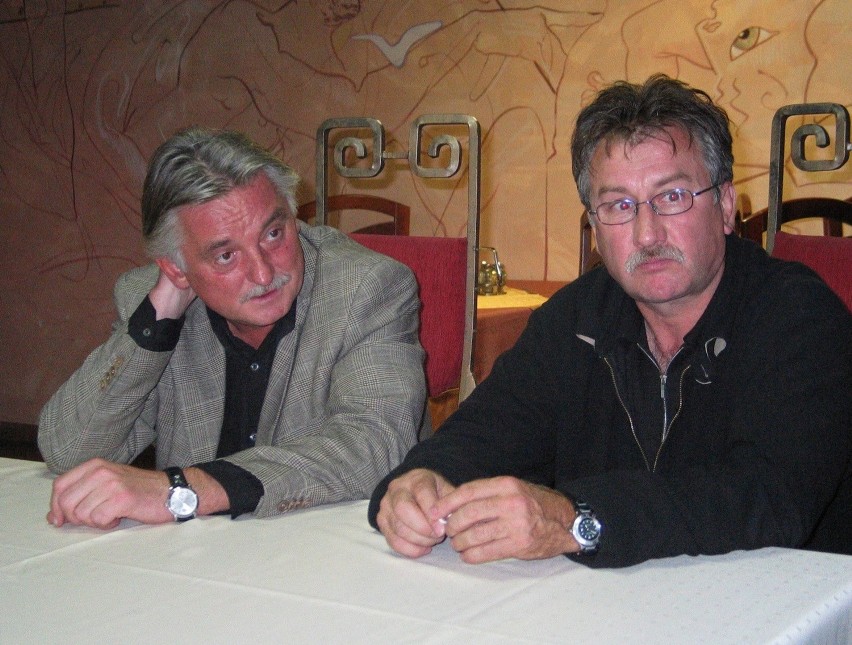 Mirosław Drzewiecki (po lewej)