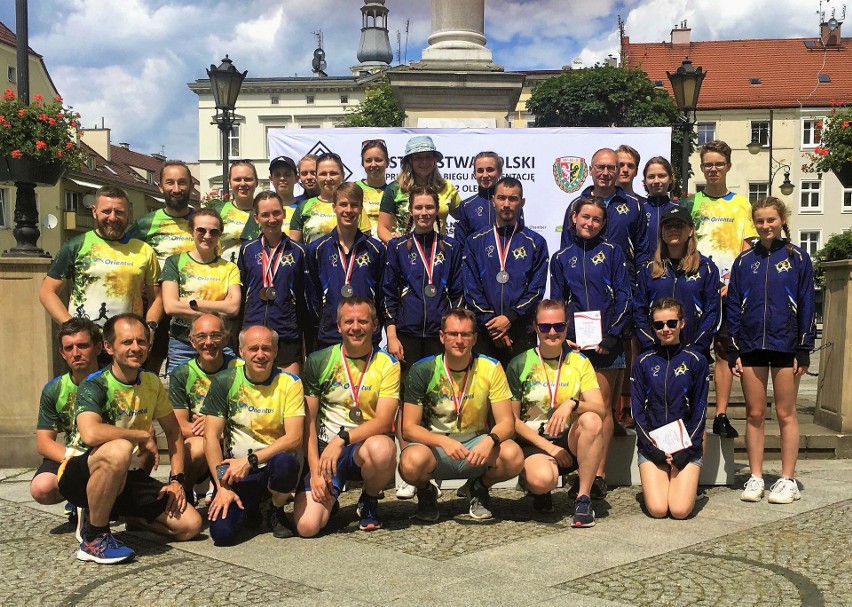 Mistrzowie Polski z Łodzi w sprinterskim biegu na orientację