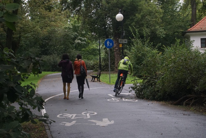 Park Sołacki nie dla rowerzystów?