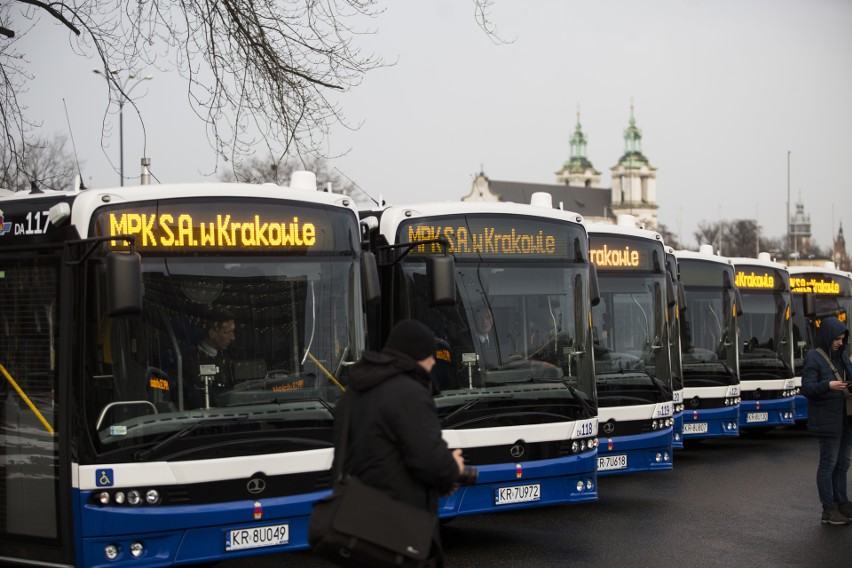 Kraków ma 15 nowych, ekologicznych autobusów
