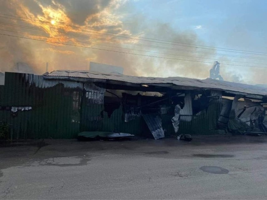 Groźny pożar tartaku w Bystrej Podhalańskiej 
