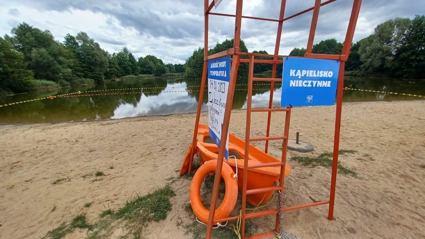 Zakaz kąpieli na wrocławskim kąpielisku