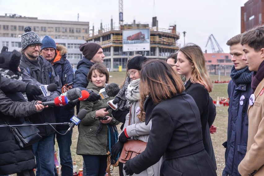 05.02.2019 Gdańsk. Na placu Solidarności odbyła się...