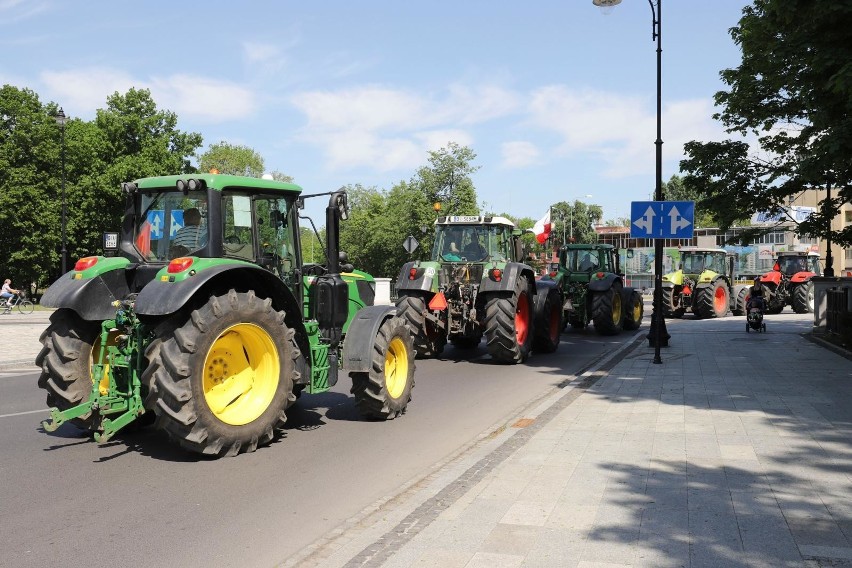 Protest rolników 9 maja w Białymstoku