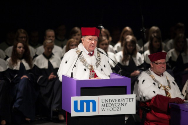 Bronisław Komorowski w Łodzi na centralnej inauguracji roku akademickiego uczelni medycznych