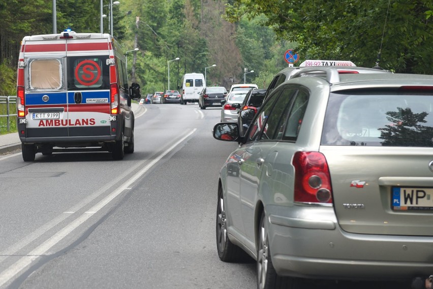 Podhale. Wypadek u wylotu Doliny Kościeliskiej [ZDJĘCIA]