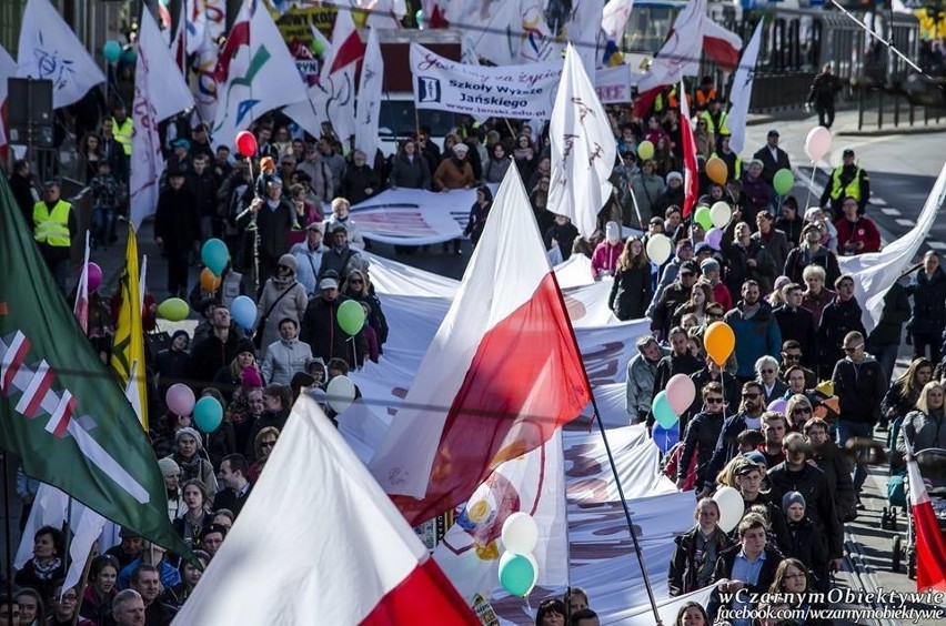 Marsz dla Życia w Szczecinie oczami Bractwa Małych Stópek 