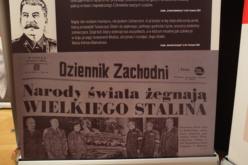 Otwarcie wystawy "Kult Stalina na Górnym Śląsku" w Muzeum Historii Katowic [ZDJĘCIA]