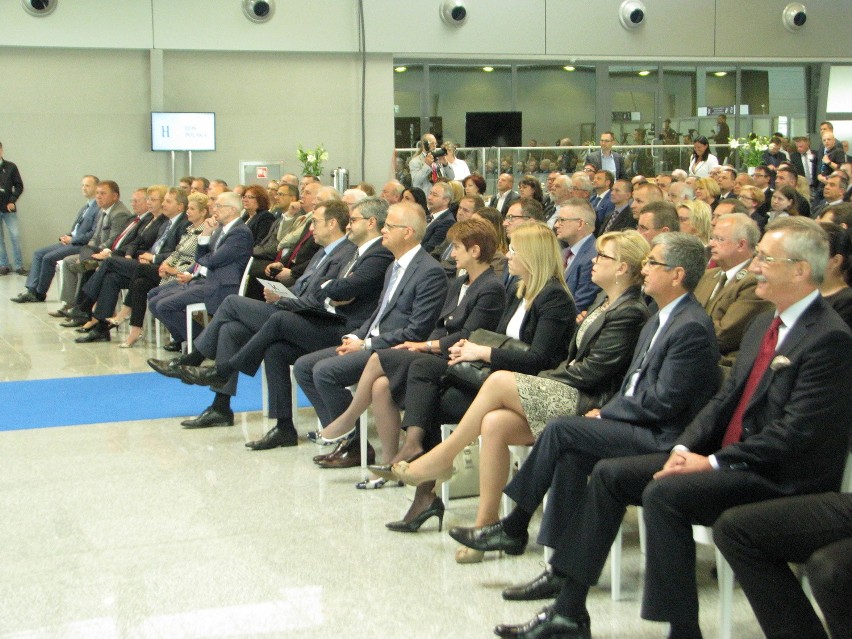 Otwarcie nowej hali przylotów na lotnisku Katowice Airport