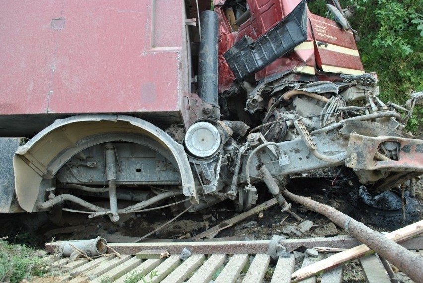 Wypadek w Kocierzu. 27-letni kierowca z Wadowic nie żyje