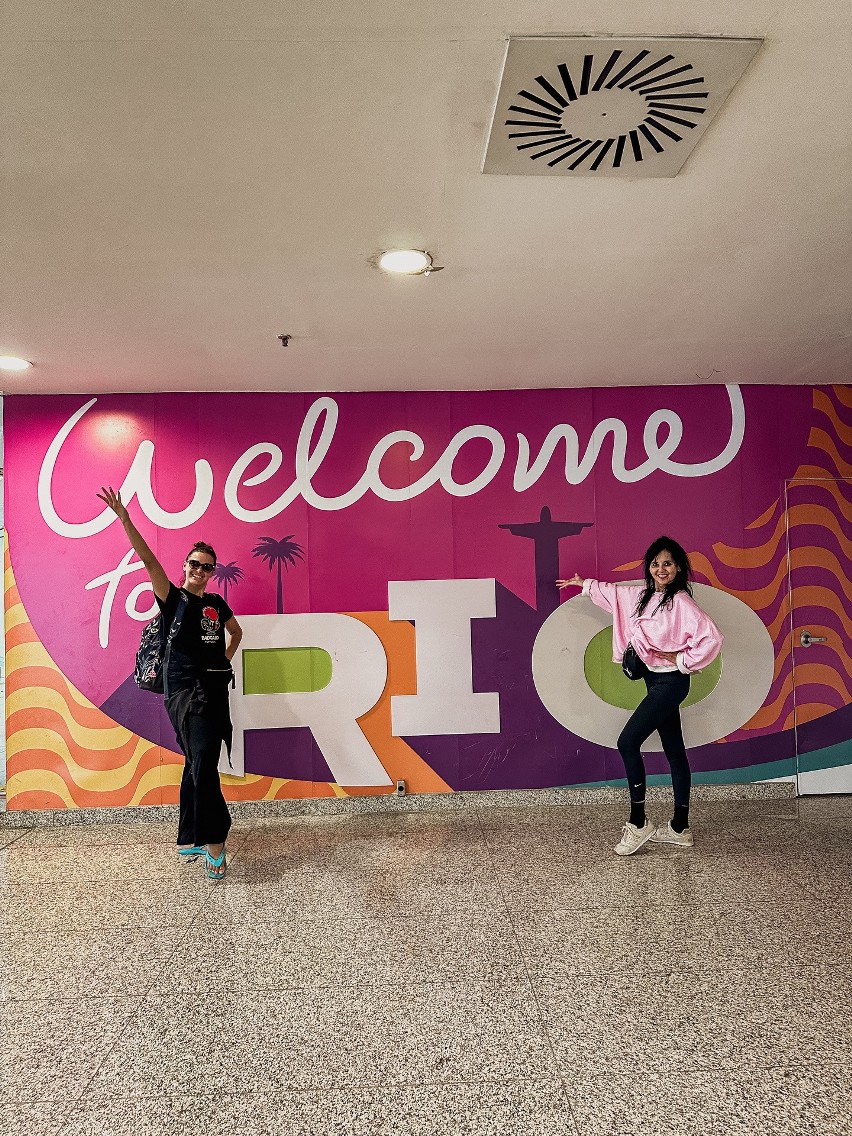 Przywitanie z Rio de Janeiro.