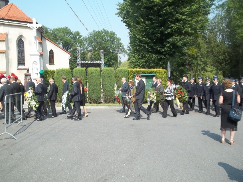 Pogrzeb Damiana Galuska, wójta Pawłowic