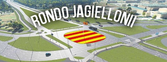 Tak wygląda wizualizacja Ronda Jagiellonii