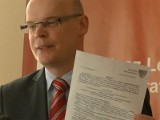 Koszaliński SLD oskarża Lepszy Koszalin o złamanie prawa wyborczego [wideo] 