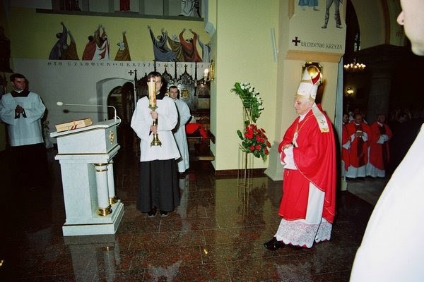 Kardynał Joseph Ratzinger był w Szczepanowie 10 maja 2003...