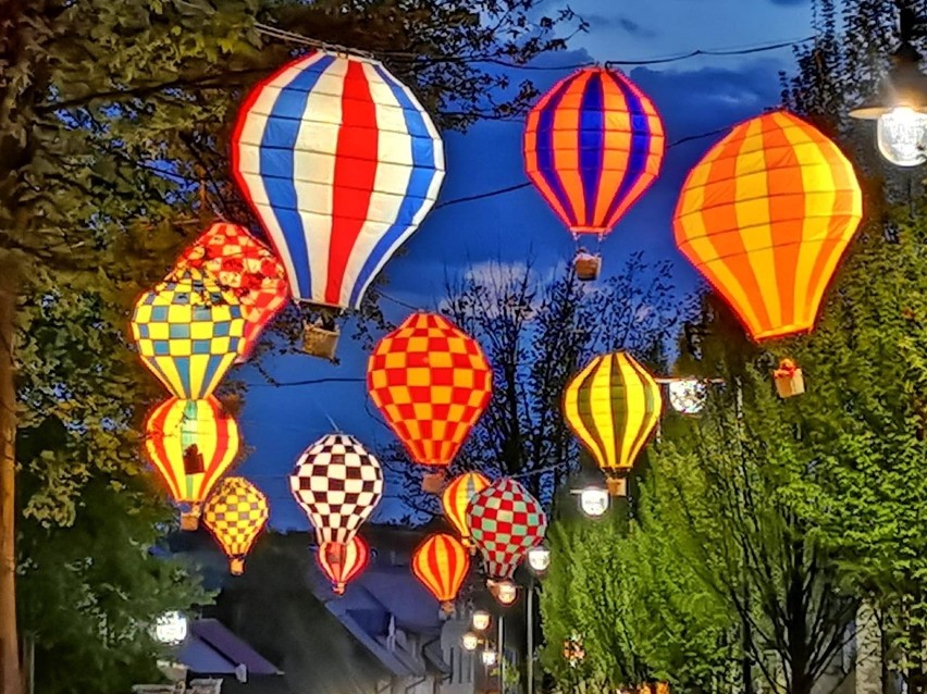 Balony w jurajskim Olsztynie
