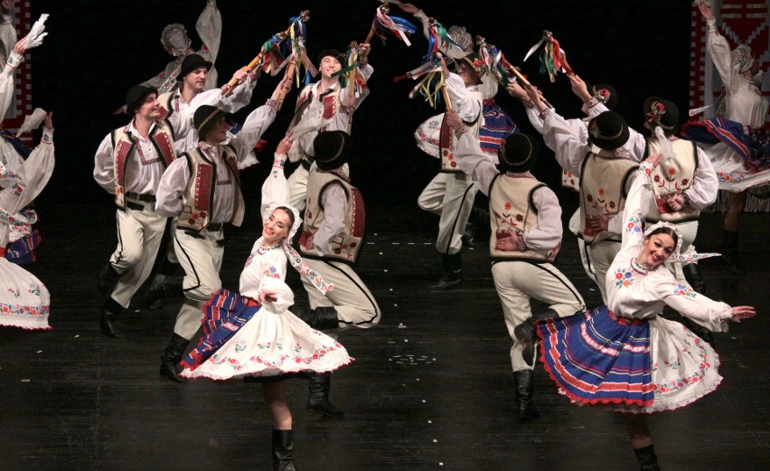 Balet z Ukrainy "Virski" w teatrze w Grudziądzu