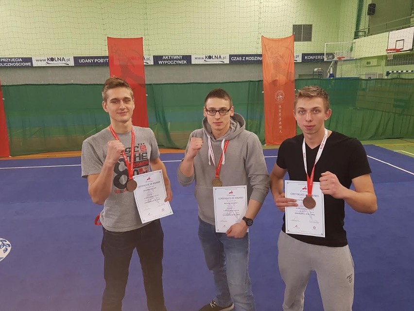 Krakowski tercet na podium Pucharu Polski w wushu tradycyjnym