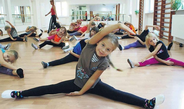Pałac Młodzieży w Koszalinie oferuje dzieciom m. in. zajęcia ruchowe.