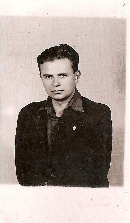 Jerzy Kłoczowski w styczniu 1945 roku