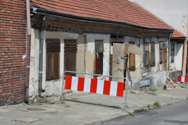 Budynek przy ulicy Jagiełły w Proszowicach