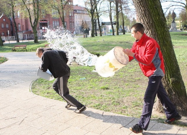 Lany poniedzialek w Slupsku