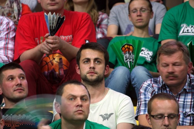 Łukasz Fabiański oglądał mecz Stelmetu z PGE Turowem.