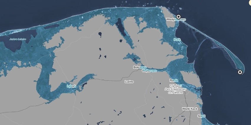 Podniesienie poziomy wody w Morzu Bałtyckim o 30 metrów