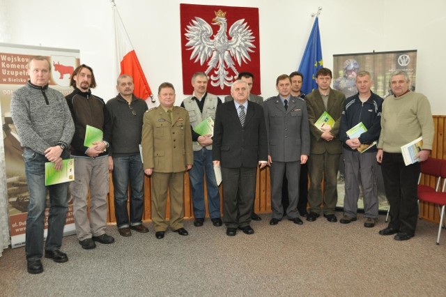Uroczystość nadania aktów mianowań odbyła się w Wojskowej Komendzie Uzupełnień w Bielsku Podlaskim