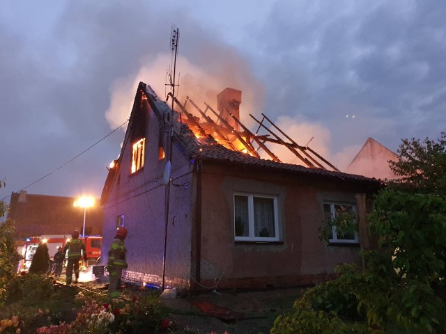 Pożar w miejscowości Silginy