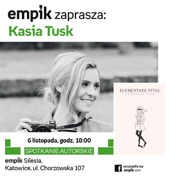 Katarzyna Tusk w Katowicach będzie promowała Elementarz stylu