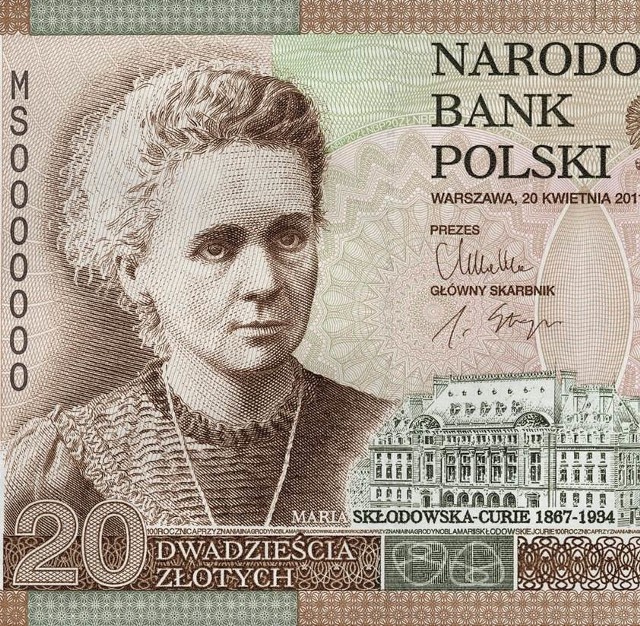 To już drugi banknot z wizerunkiem polskiej noblistki.