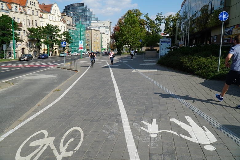 Doga rowerowa w ciągu ul. Grunwaldzkiej ma łączyć rejon os...