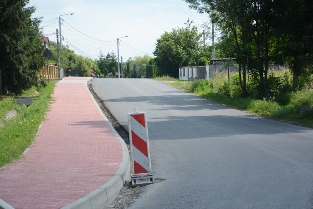 W Szczecnie mieszkańcom już służy fragment nowo wybudowanego chodnika.