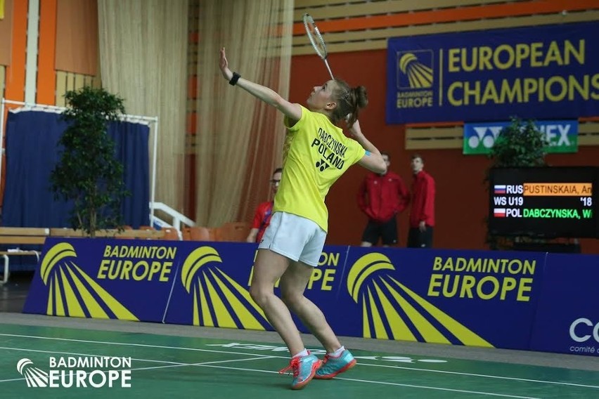 Dąbczyńska trzecia w Europie! To historyczny medal świętokrzyskiego badmintona 