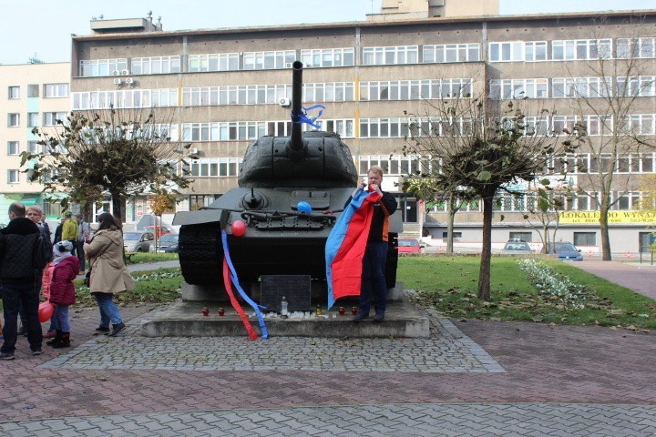 Czołg T-34 zniknie z Gliwic? Dziś protest mieszkańców w jego obronie [ZDJĘCIA]