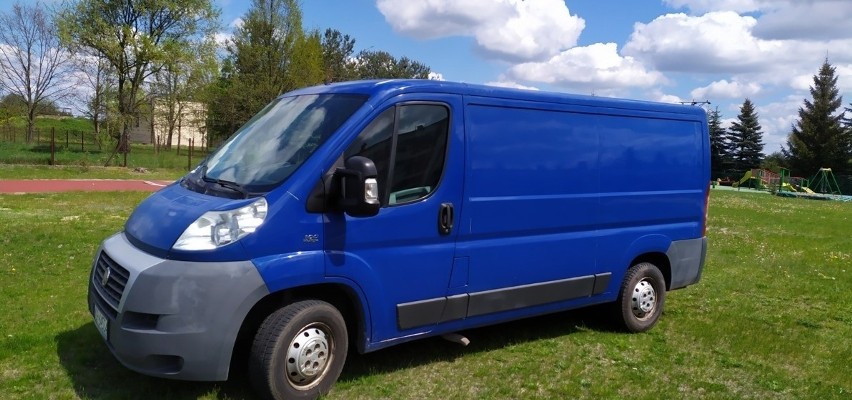 Ten fiat ducato jest od niedawna własnością gminy Nur