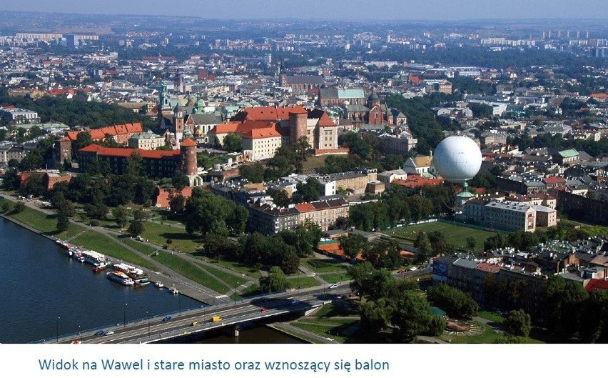 Kraków. W sierpniu nad miastem ma się unosić balon widokowy