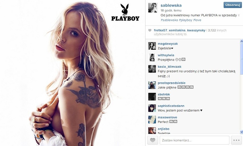 Maja Sablewska - Playboy - nagie zdjęcia. Stylistka...