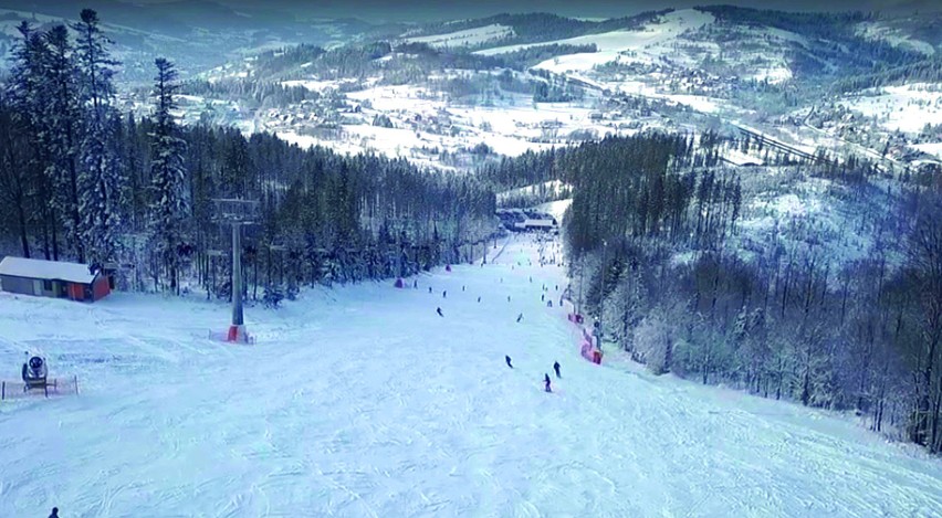 Stacja Narciarska Zwardoń Ski, Beskid Żywiecki, ma orczyk i...