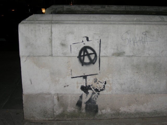 Banksy - Szczur-anarchista, Sloane Square w Londynie