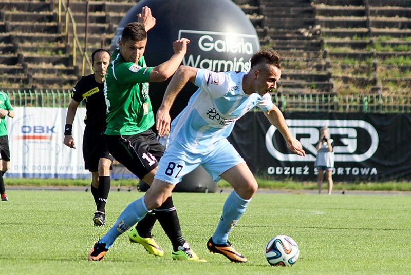 Stomil Olsztyn - Górnik Łęczna 1:0