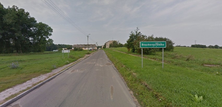 Droga krajowa nr 5 w miejscowości Brzyskorzystewko jest...