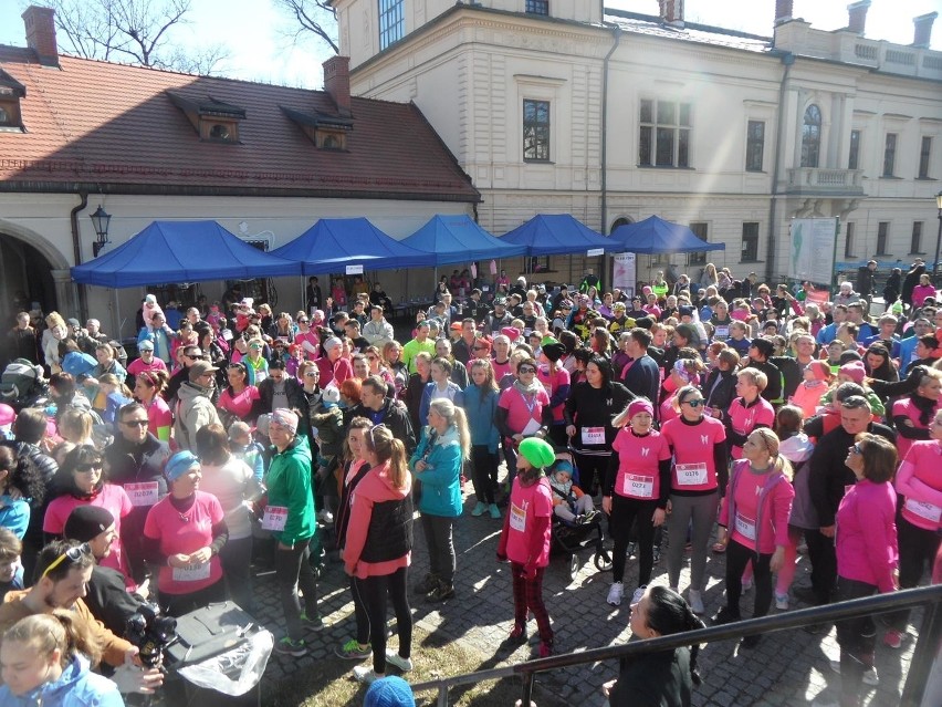 Bieg Polki dla Polki w Żywcu. Promowali profilaktykę badań i zbierali pieniądze [ZDJĘCIA+WIDEO] 