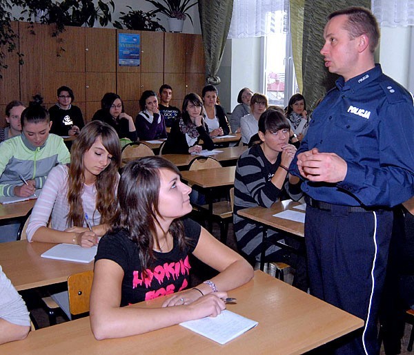 Tegorocznym gościem był Paweł Międlar, rzecznik Komendy Wojewódzkiej Policji w Rzeszowie.