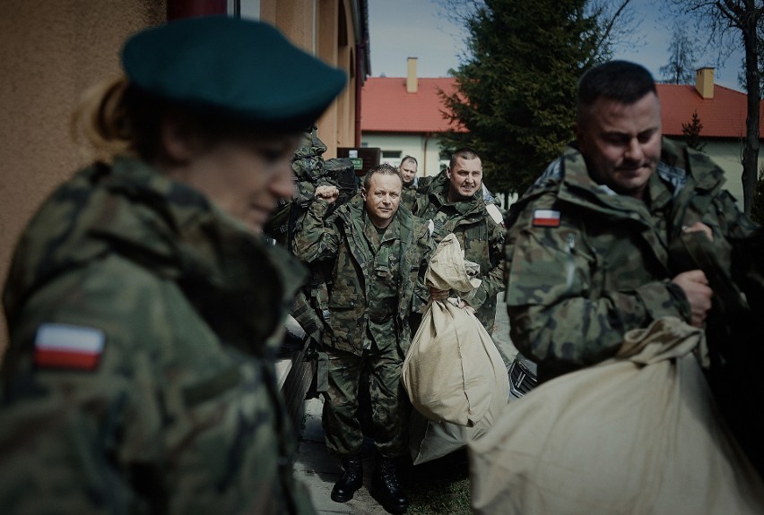 Ferie w mundurze i pierwsze w tym roku powołanie ochotników do podkarpackich terytorialsów