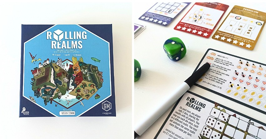 Rolling Realms to nowa gra – powstała na początku pandemii...